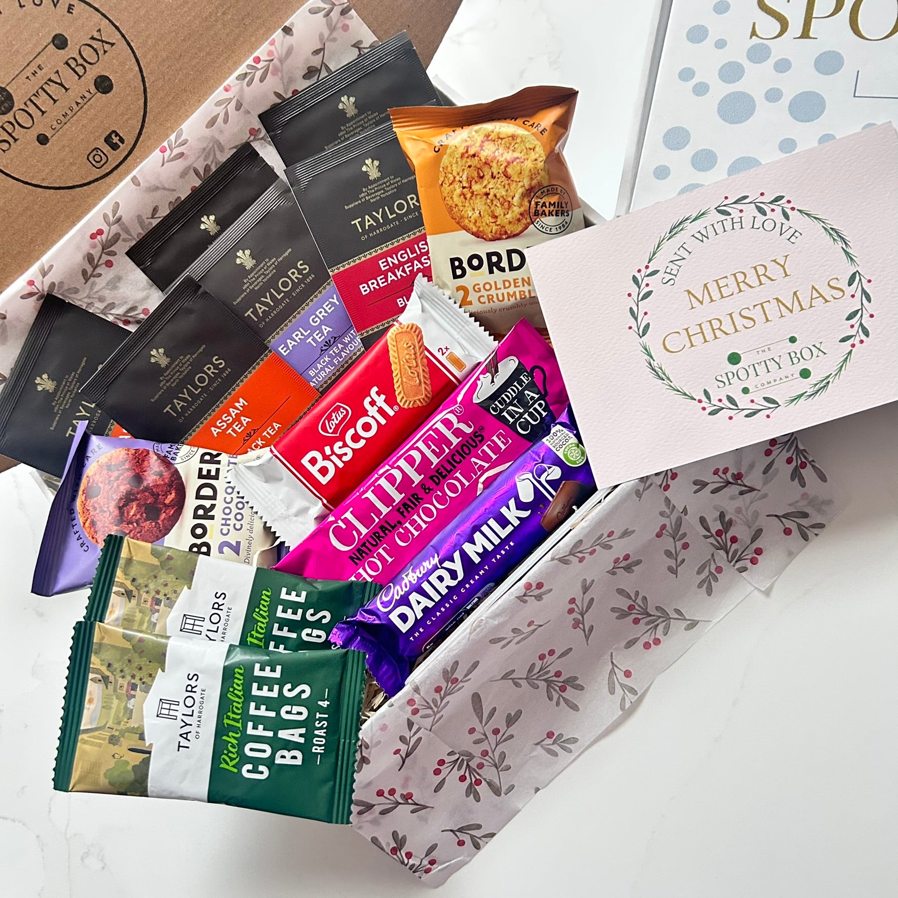 Christmas Hot Drink & Biscuit Hamper