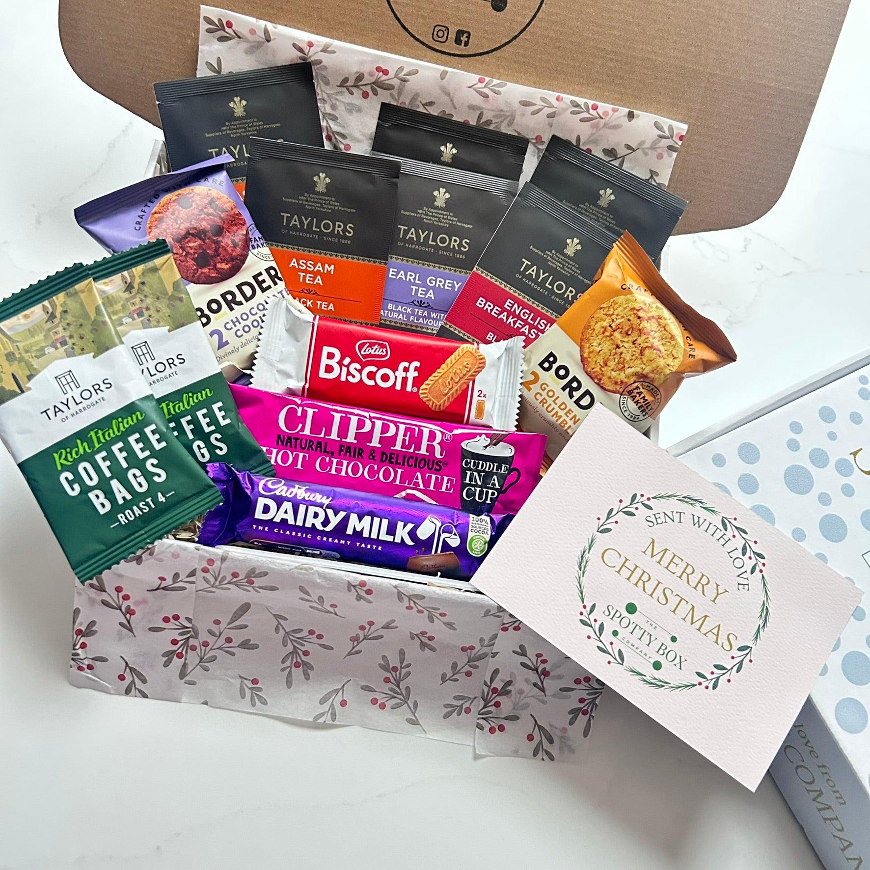 Christmas Hot Drink & Biscuit Hamper