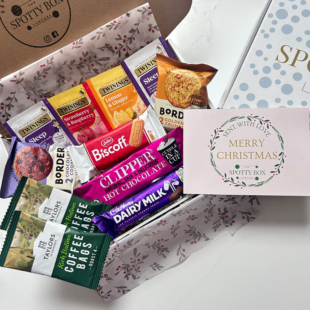 Christmas Hot Drink & Biscuit Hamper, Herbal Tea