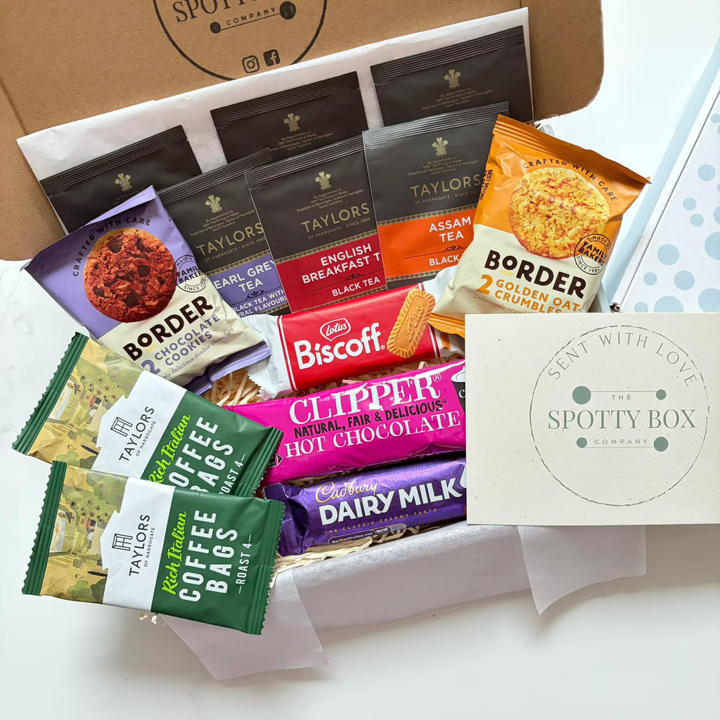 Hot Drink Hamper with Chocolate & Biscuits