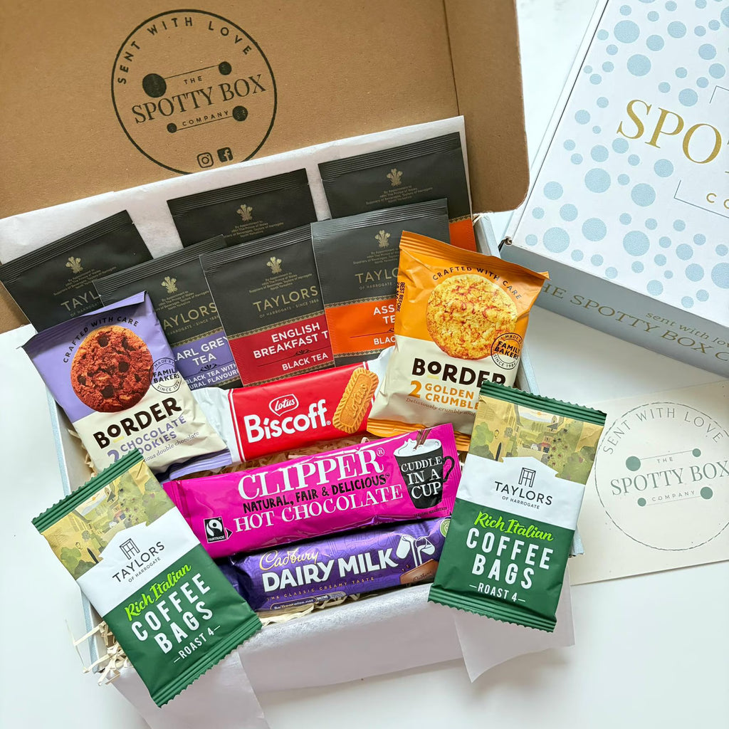Hot Drink Hamper with Chocolate & Biscuits